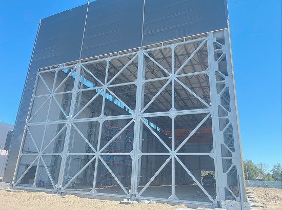 Монтаж каркаса, монолитных конструкций, кирпичных конструкций